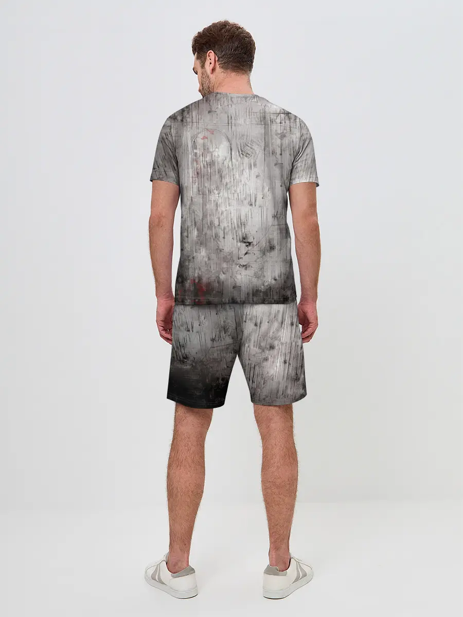 Мужской костюм с шортами / Острые козырьки