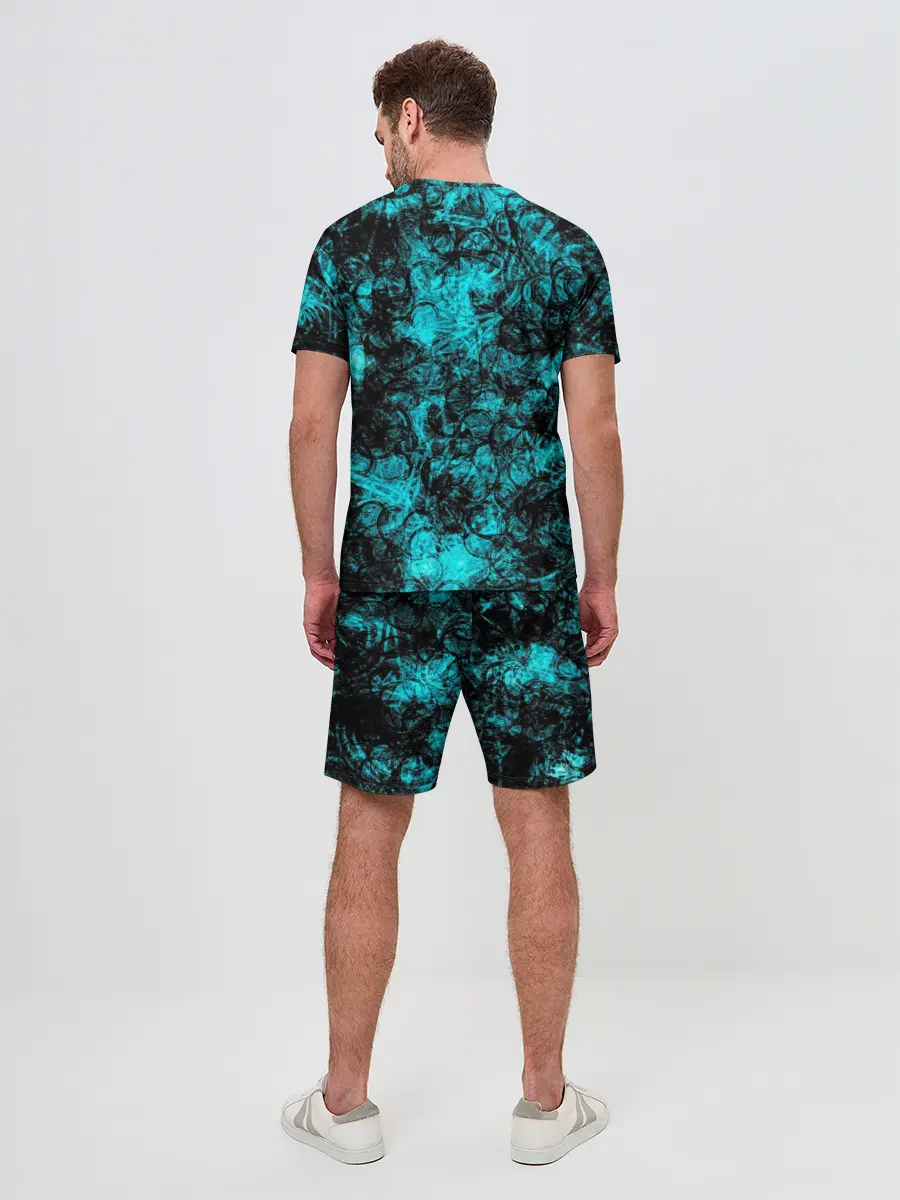 Мужской костюм с шортами / Узор