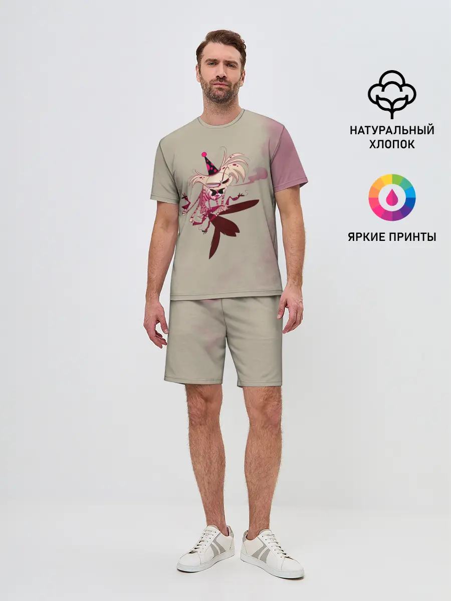 Мужской костюм с шортами / Hazbin Hotel