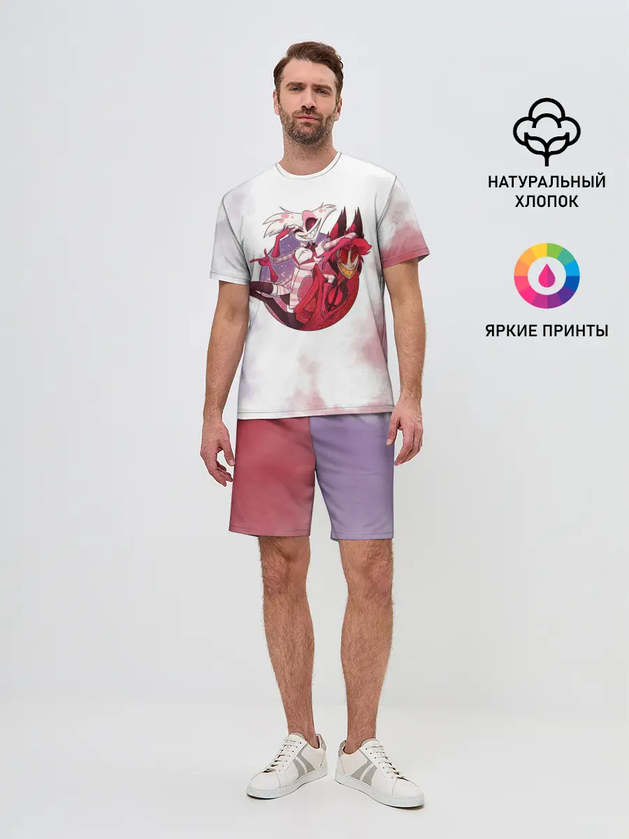 Мужской костюм с шортами / Hazbin Hotel