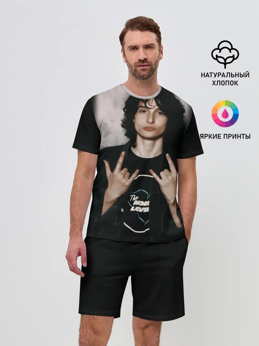 Мужской костюм с шортами / finn wolfhard