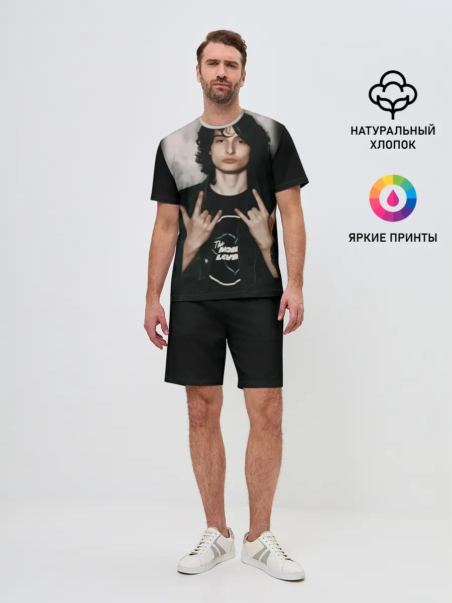 Мужской костюм с шортами / finn wolfhard