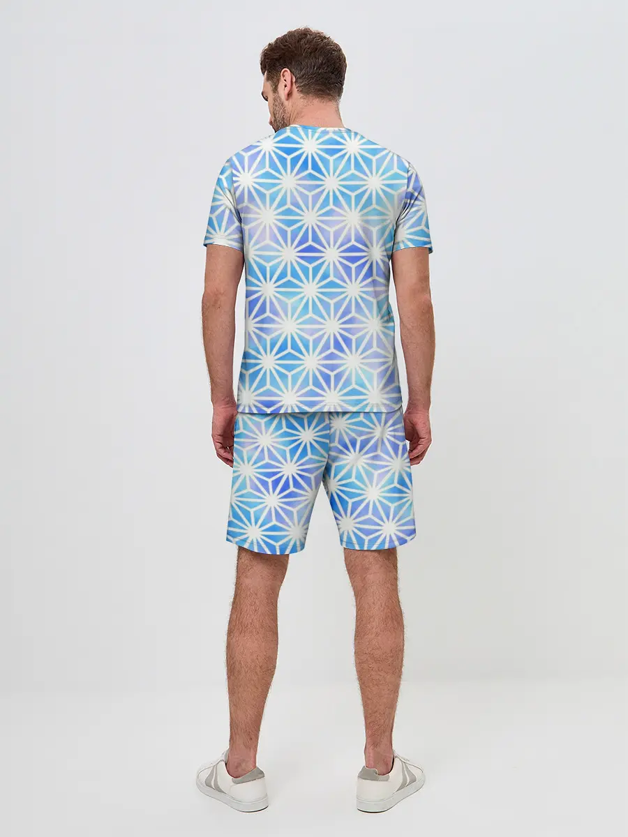 Мужской костюм с шортами / Яркий