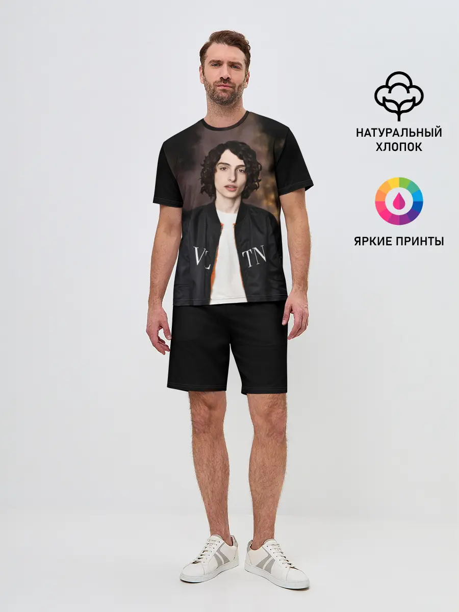 Мужской костюм с шортами / finn wolfhard