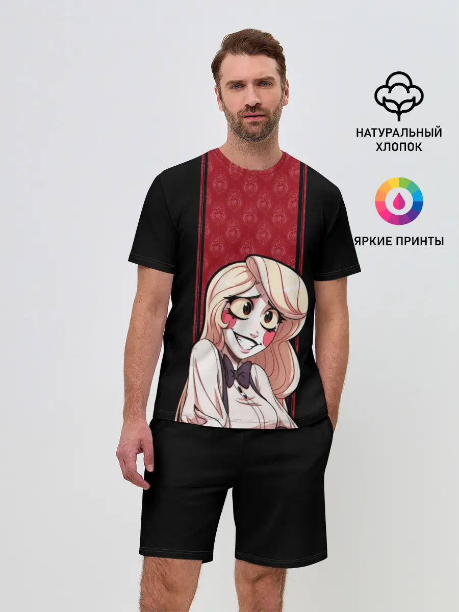 Мужской костюм с шортами / Hazbin Hotel. Charlie