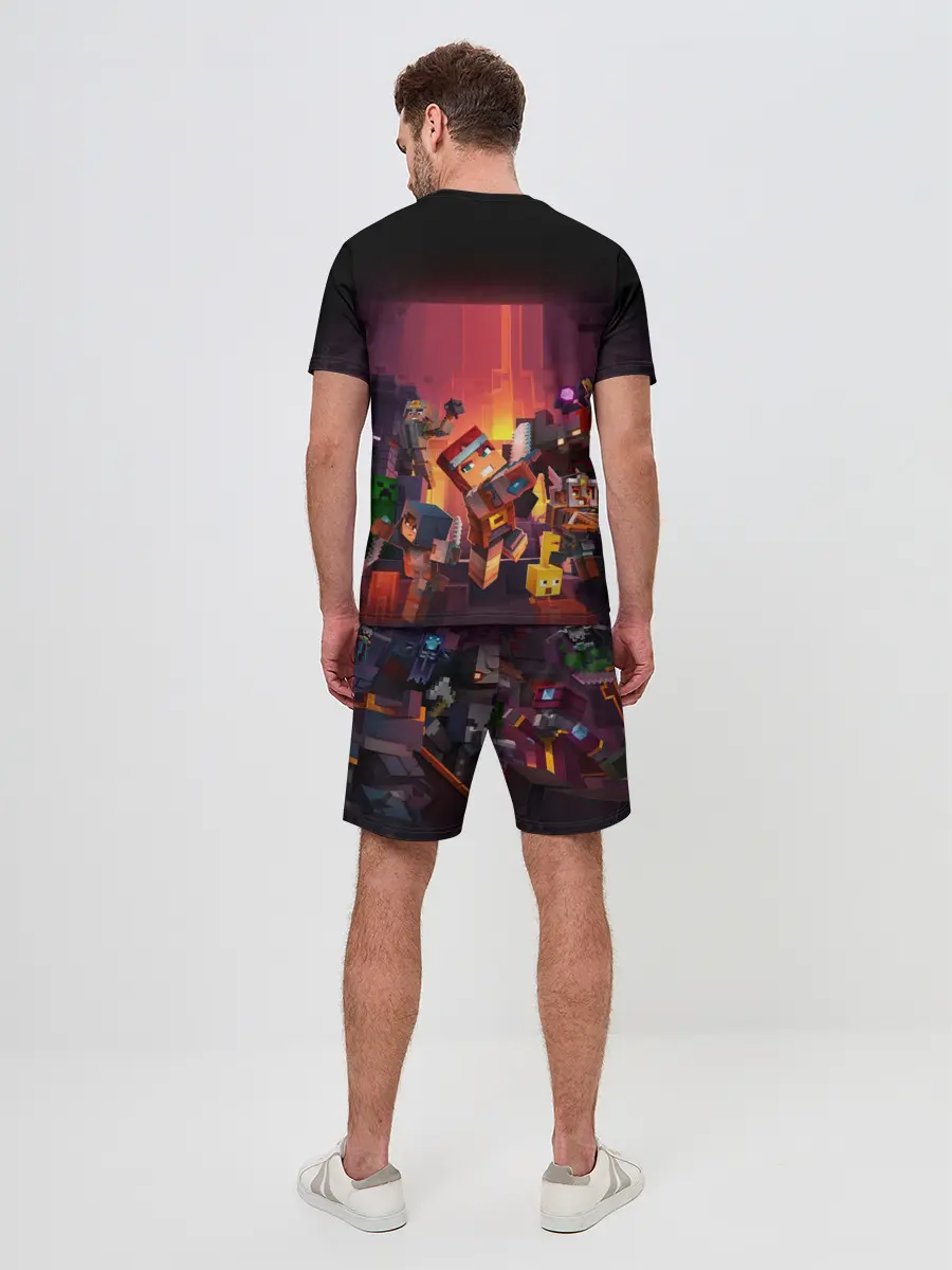 Мужской костюм с шортами / Minecraft Dungeons