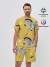 Мужской костюм с шортами / Зебра АРТ