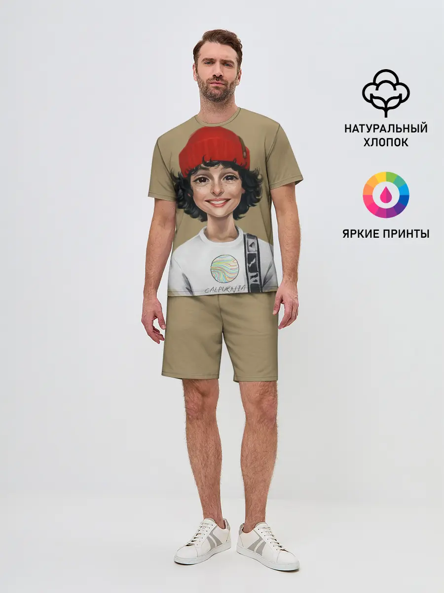 Мужской костюм с шортами / finn wolfhard