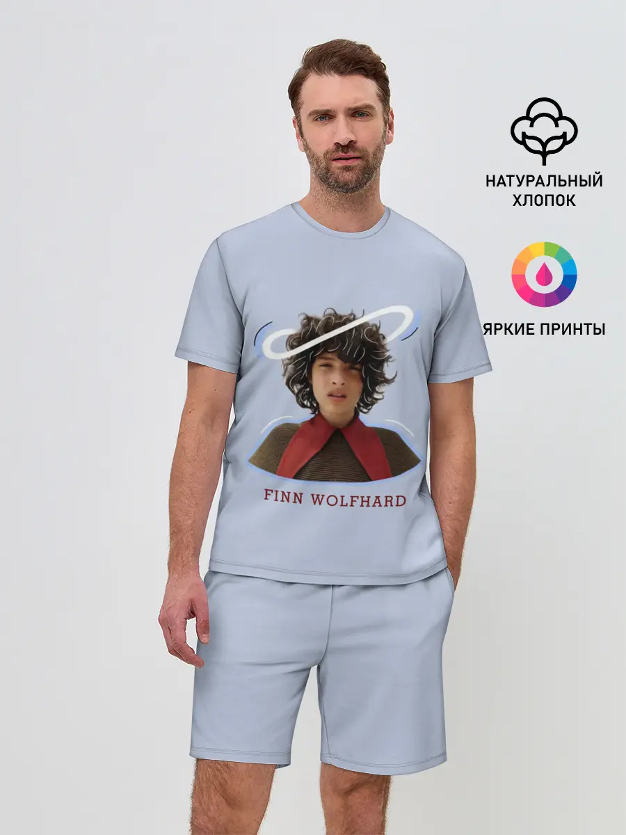 Мужской костюм с шортами / finn wolfhard