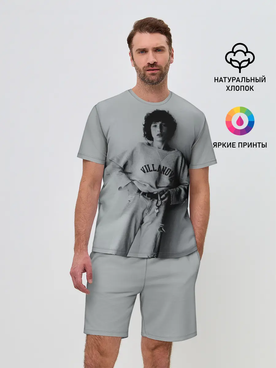 Мужской костюм с шортами / finn wolfhard