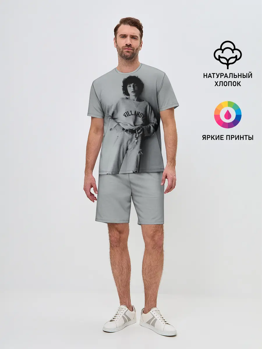 Мужской костюм с шортами / finn wolfhard