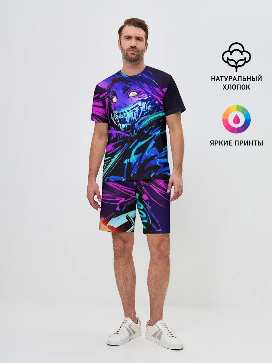 Мужской костюм с шортами / Акали