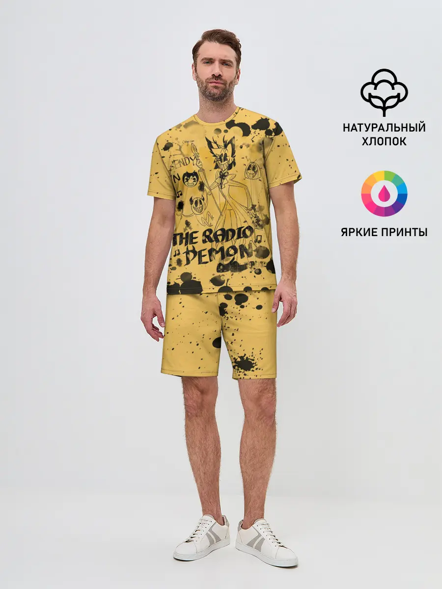 Мужской костюм с шортами / Hazbin Hotel