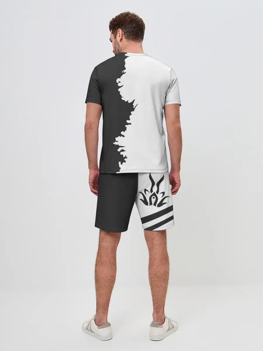 Мужской костюм с шортами / абстракция Фейри Тейл
