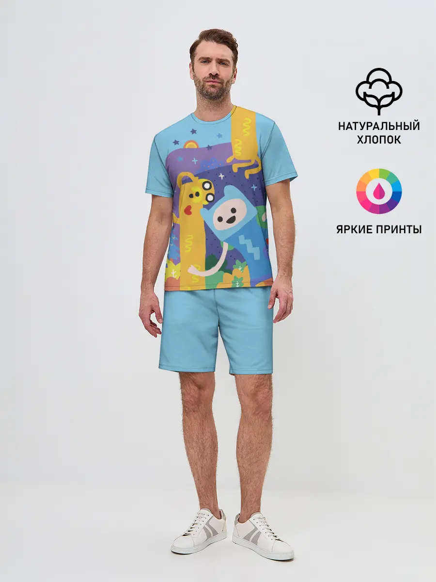 Мужской костюм с шортами / Время приключений Winter