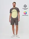 Мужской костюм с шортами / Животик Тоторо