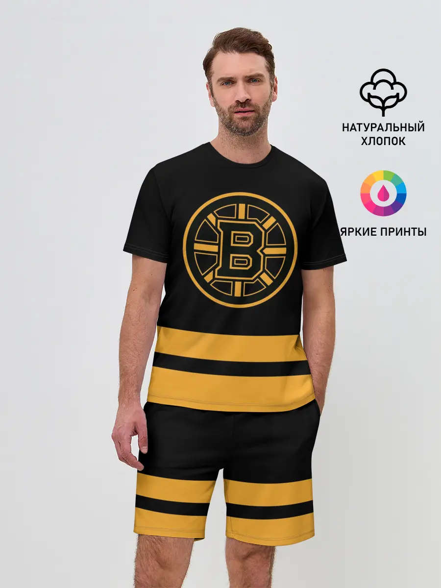 Мужской костюм с шортами / Бостон Брюинз НХЛ