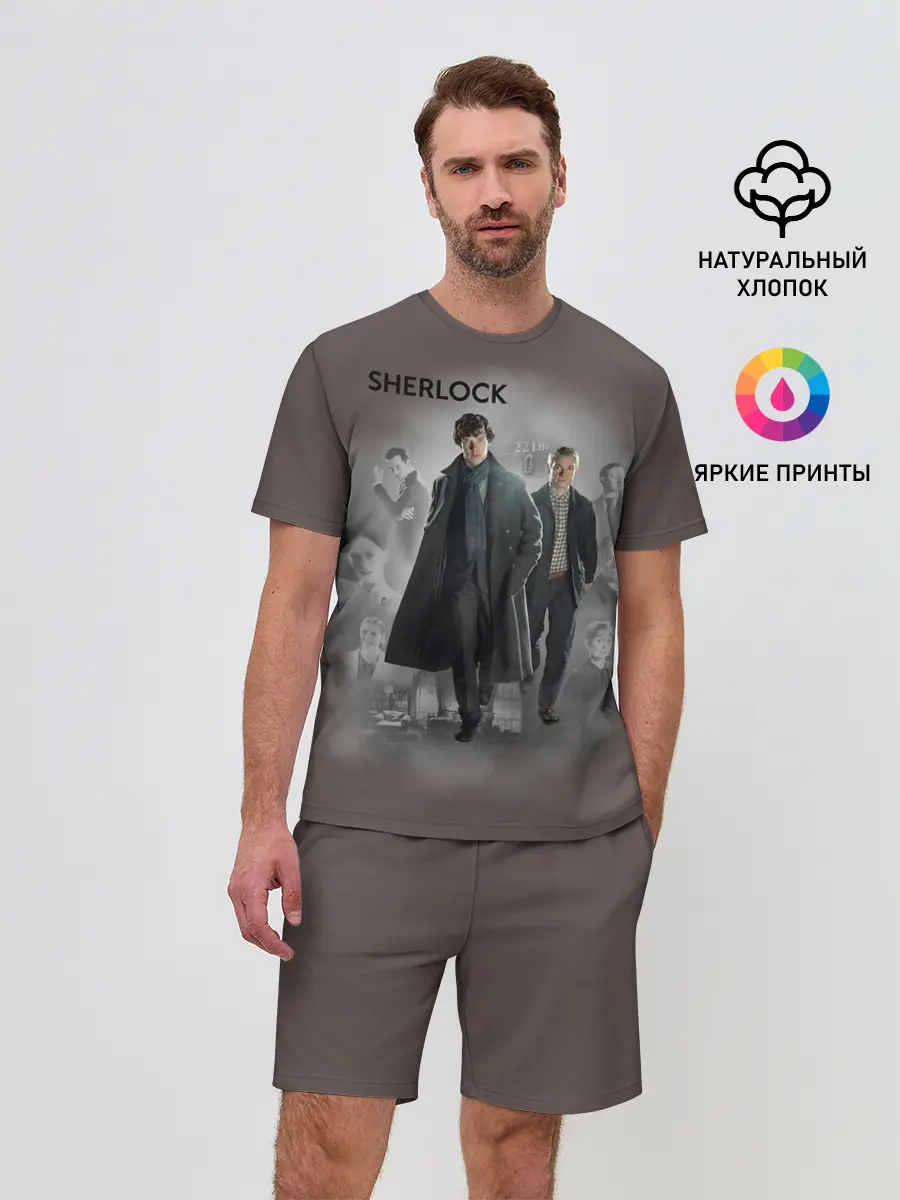 Мужской костюм с шортами / SHERLOCK | ШЕРЛОК