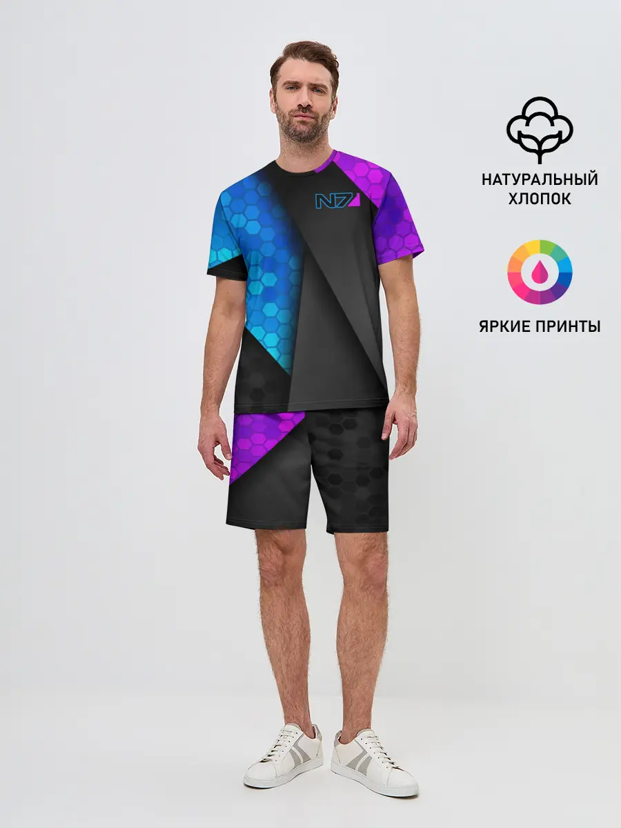 Мужской костюм с шортами / Mass Effect N7