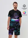 Мужской костюм с шортами / FORTNITE НОВОГОДНИЙ.