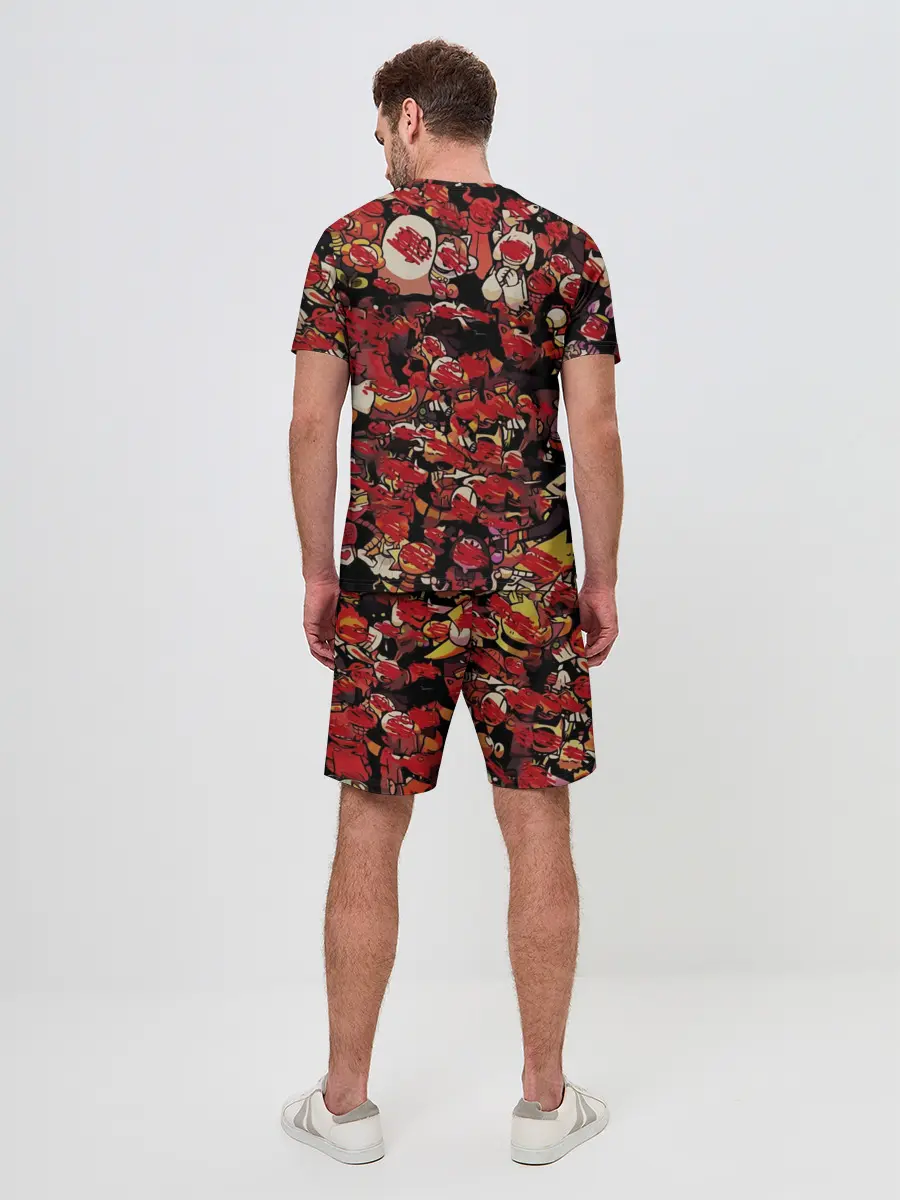 Мужской костюм с шортами / UNDERTALE CHARA