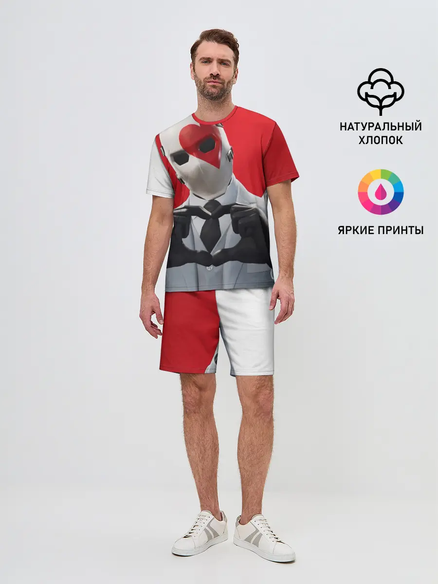 Мужской костюм с шортами / Fortnite