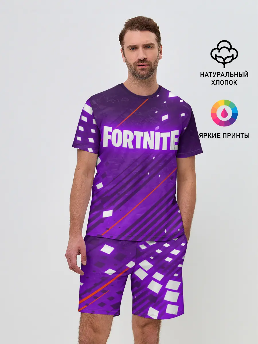 Мужской костюм с шортами / FORTNITE