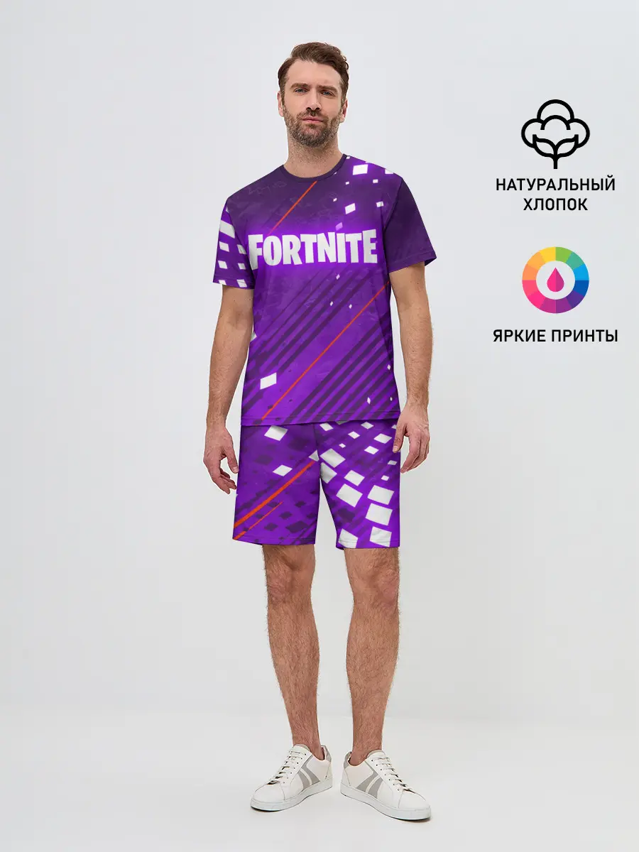 Мужской костюм с шортами / FORTNITE