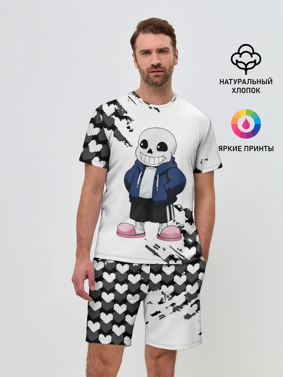 Мужской костюм с шортами / UNDERTALE