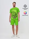 Мужской костюм с шортами / Grinch Face