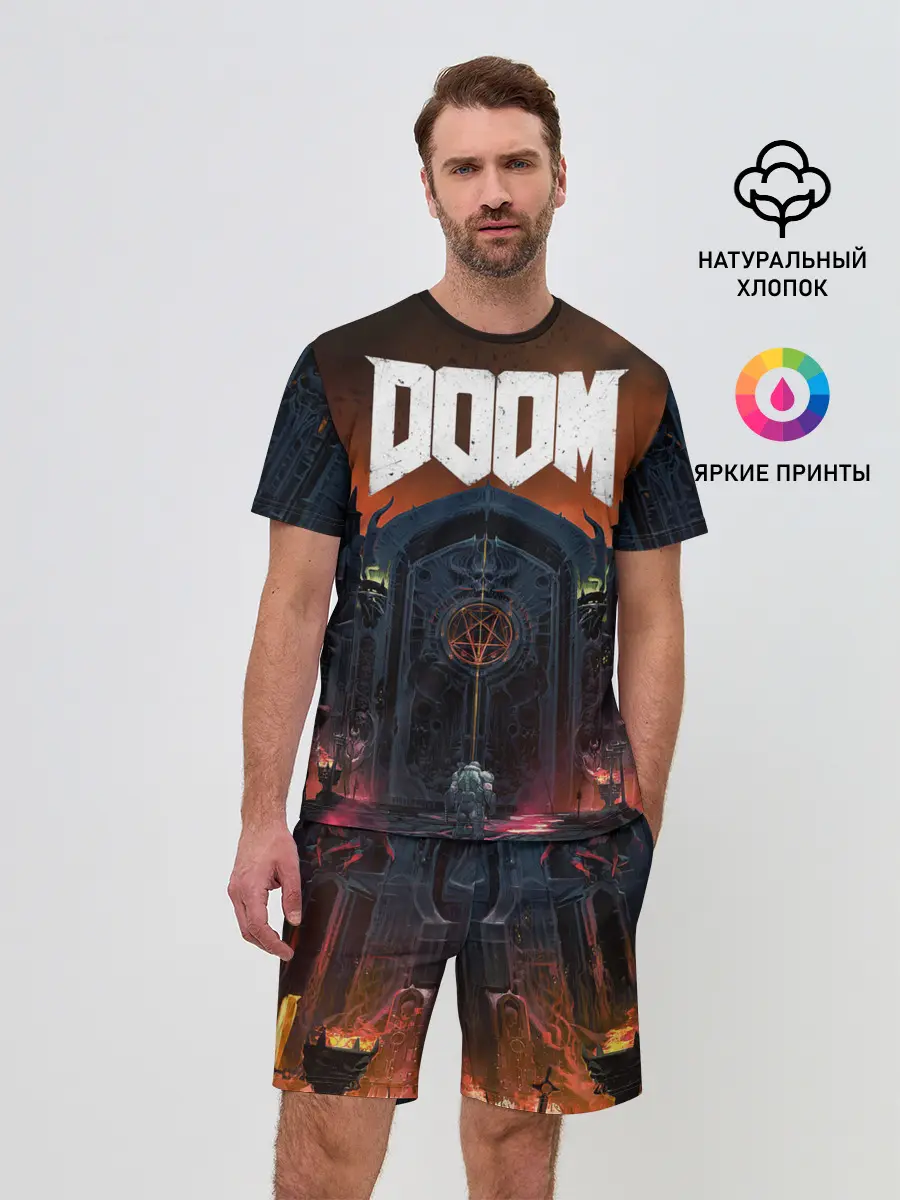 Мужской костюм с шортами / DOOM - Hellgate