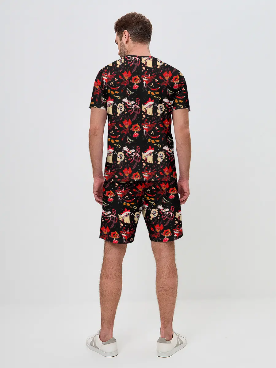 Мужской костюм с шортами / Hazbin Hotel