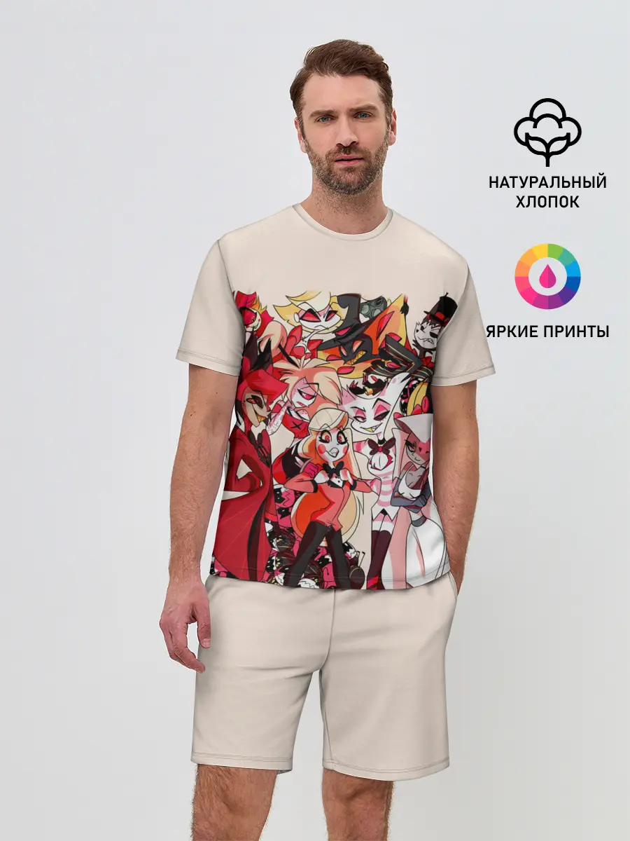 Мужской костюм с шортами / ОТЕЛЬ ХАЗБИН ПЕРСОНАЖИ