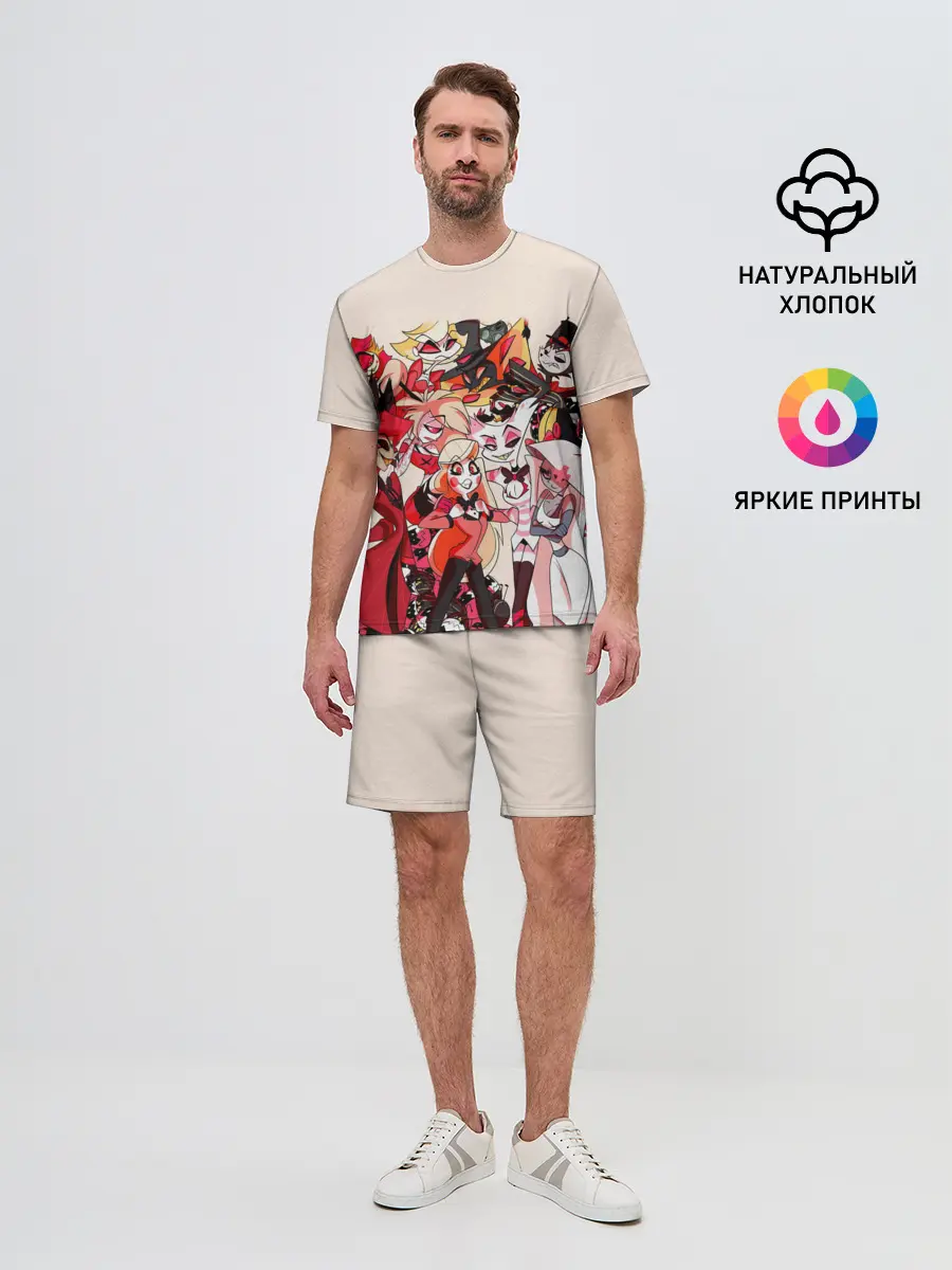 Мужской костюм с шортами / ОТЕЛЬ ХАЗБИН ПЕРСОНАЖИ