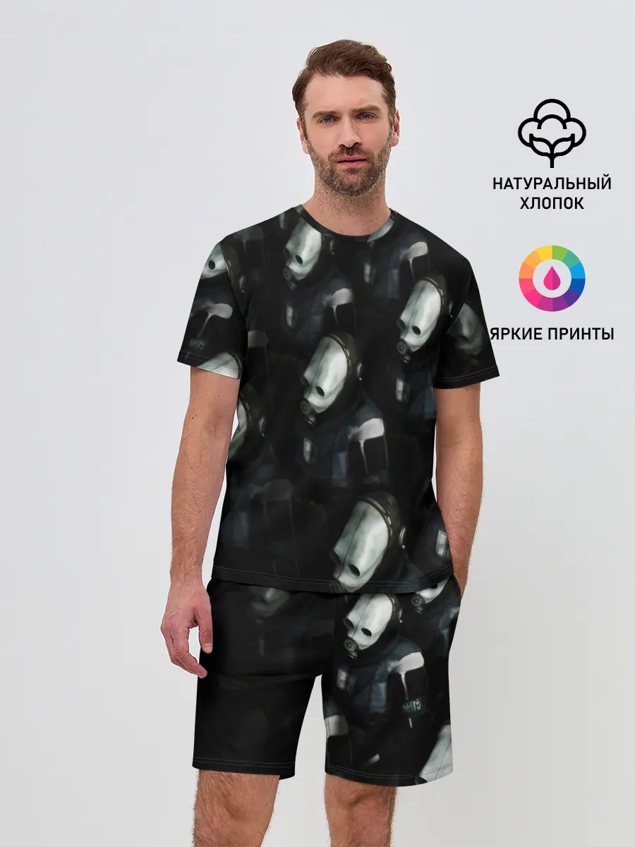 Мужской костюм с шортами / half-life