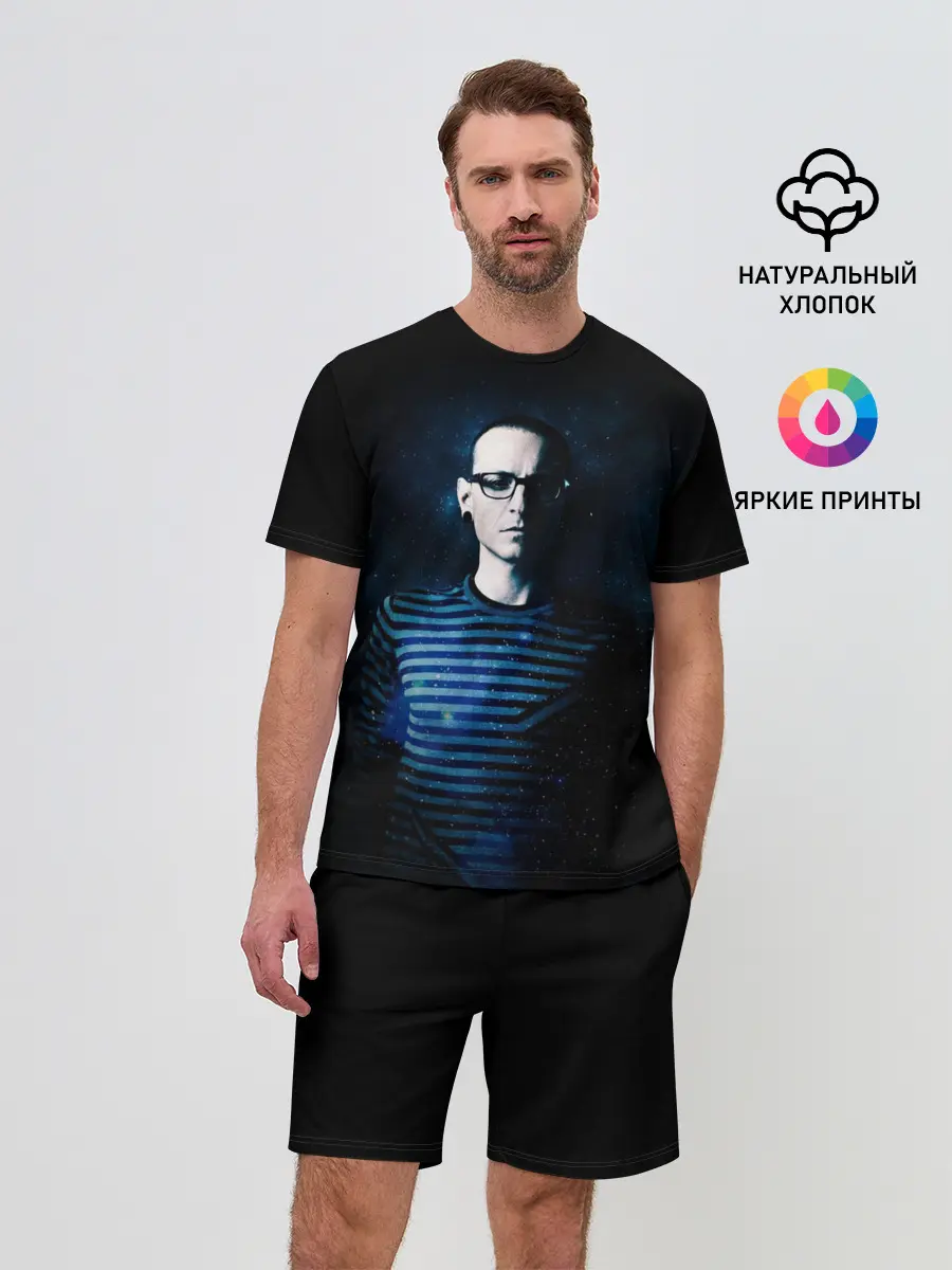 Мужской костюм с шортами / Linkin Park Chester Bennington