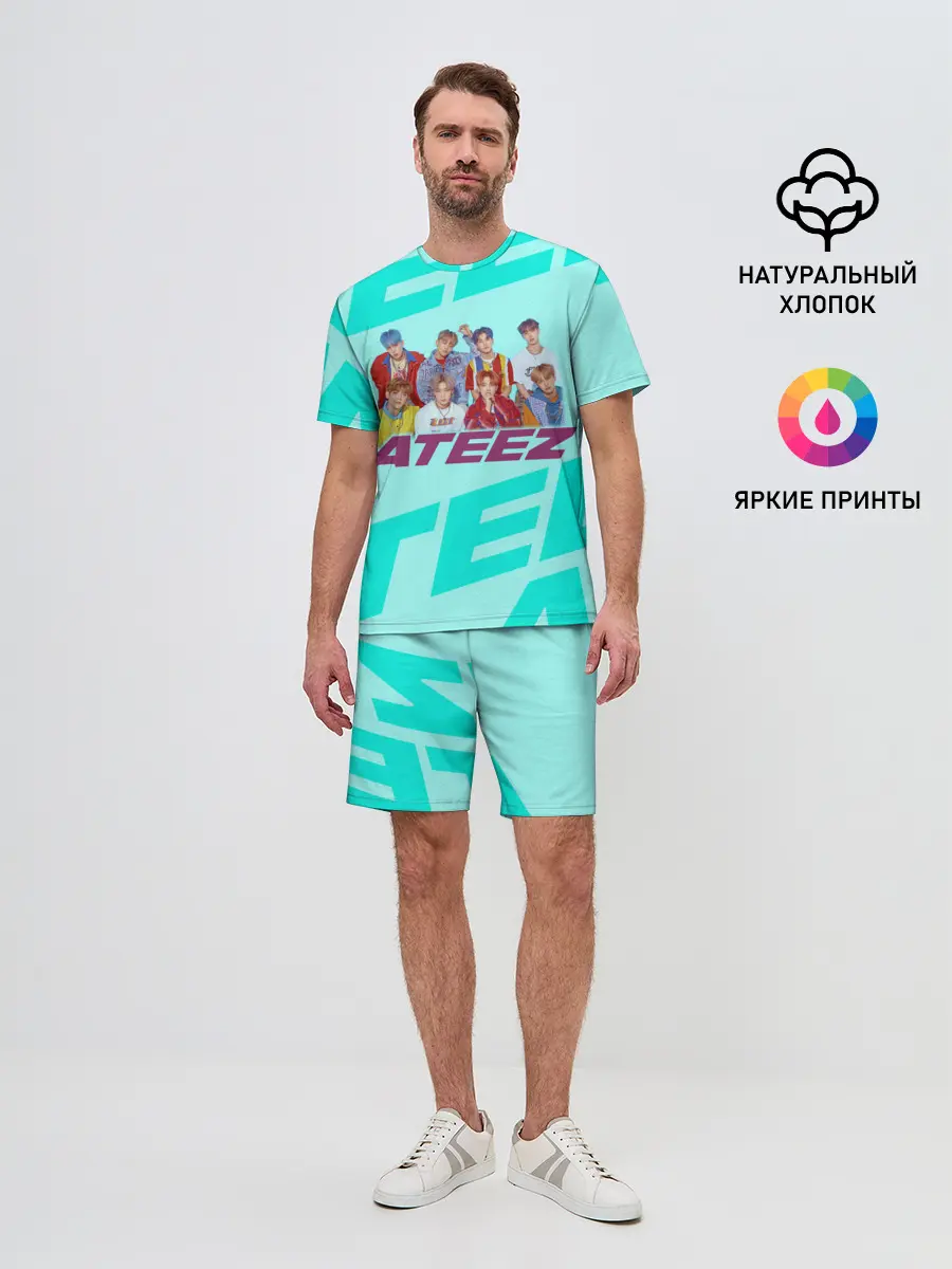 Мужской костюм с шортами / Ateez