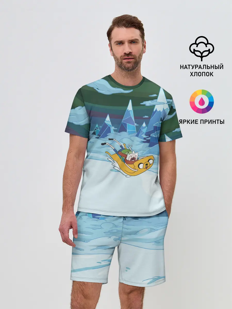 Мужской костюм с шортами / Finn on Jake