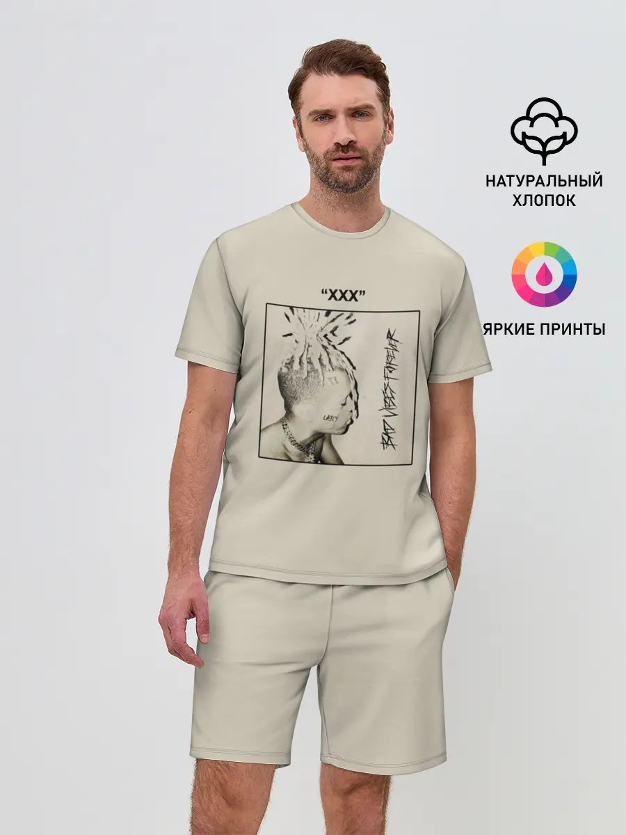 Мужской костюм с шортами / XXXTENTACION BAD VIBES FOREVER