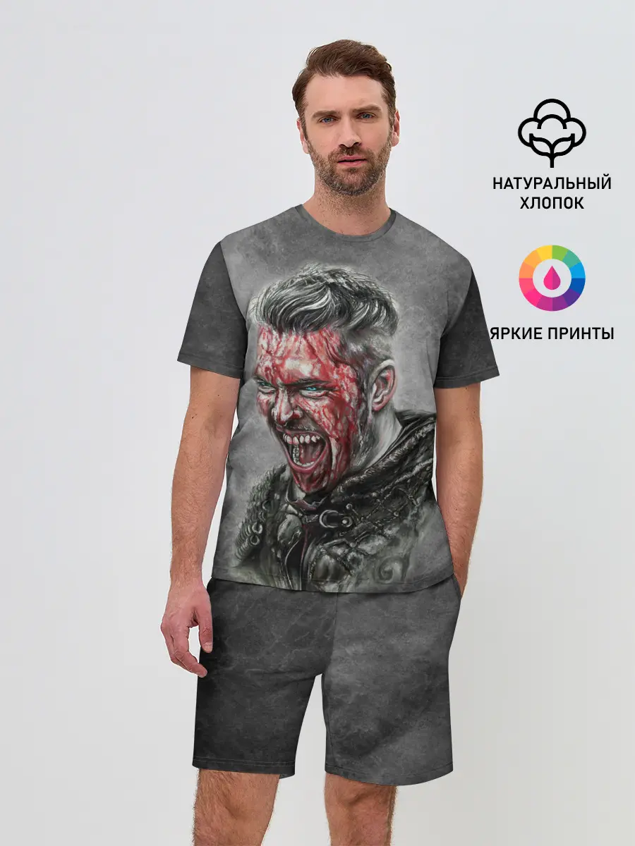 Мужской костюм с шортами / vikings