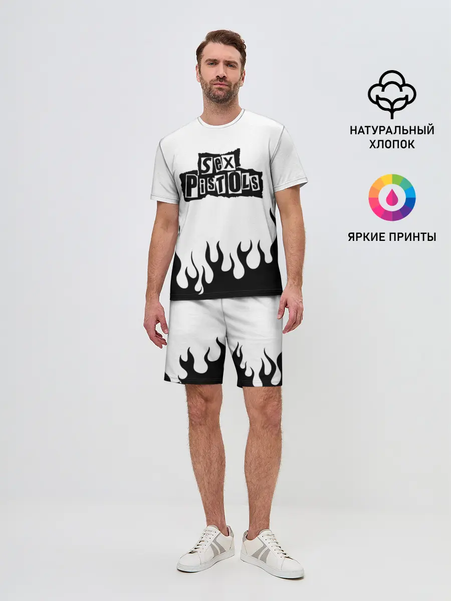 Мужской костюм с шортами / Sex Pistols