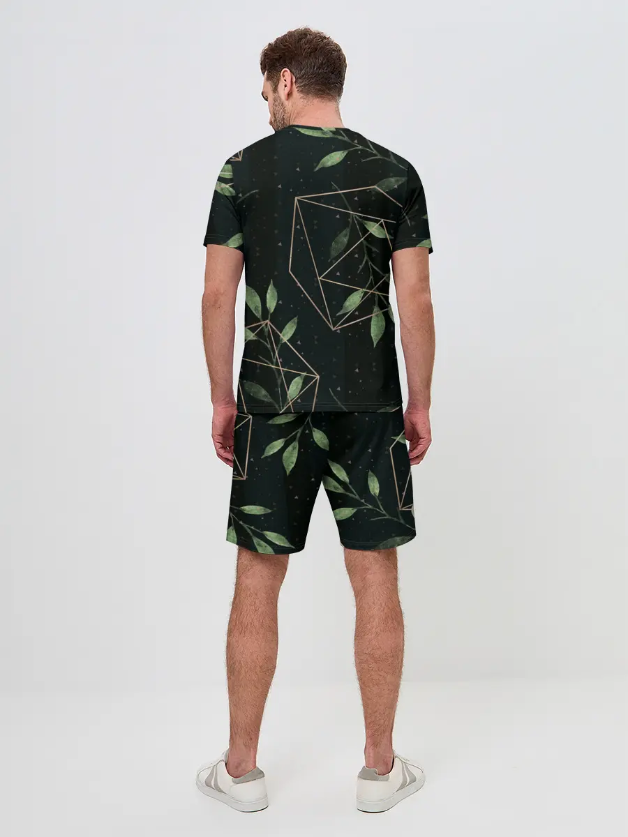 Мужской костюм с шортами / Геометрия в природе