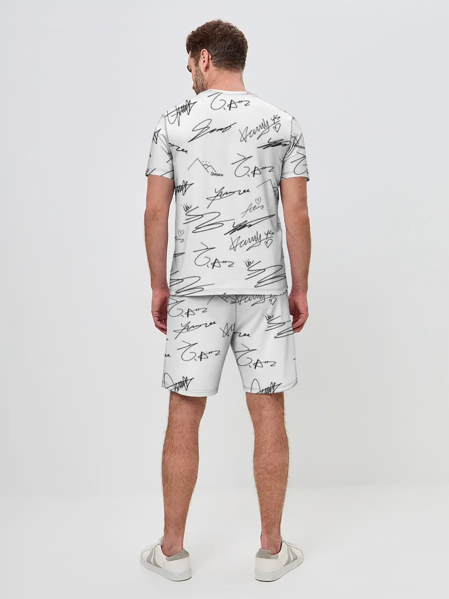 Мужской костюм с шортами / ATEEZ АВТОГРАФЫ
