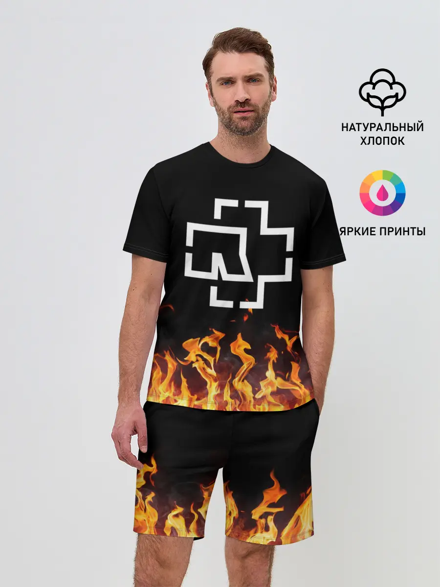 Мужской костюм с шортами / Rammstein