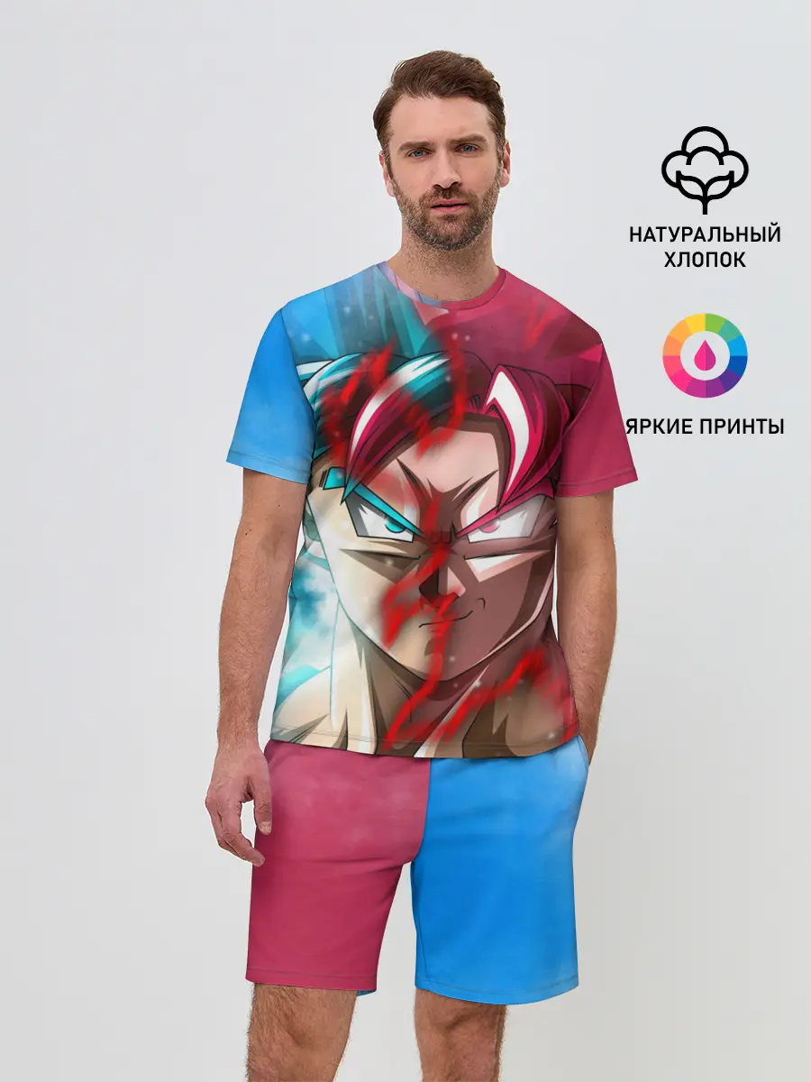 Мужской костюм с шортами / Гохан