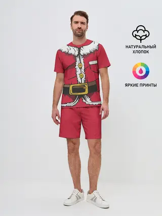 Мужской костюм с шортами / Санта