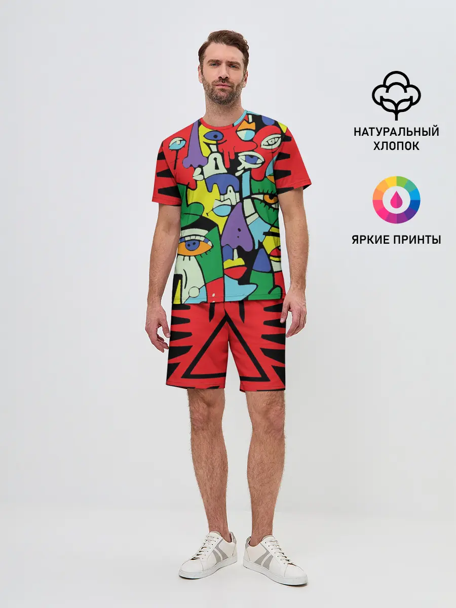 Мужской костюм с шортами / MNOGOLICE