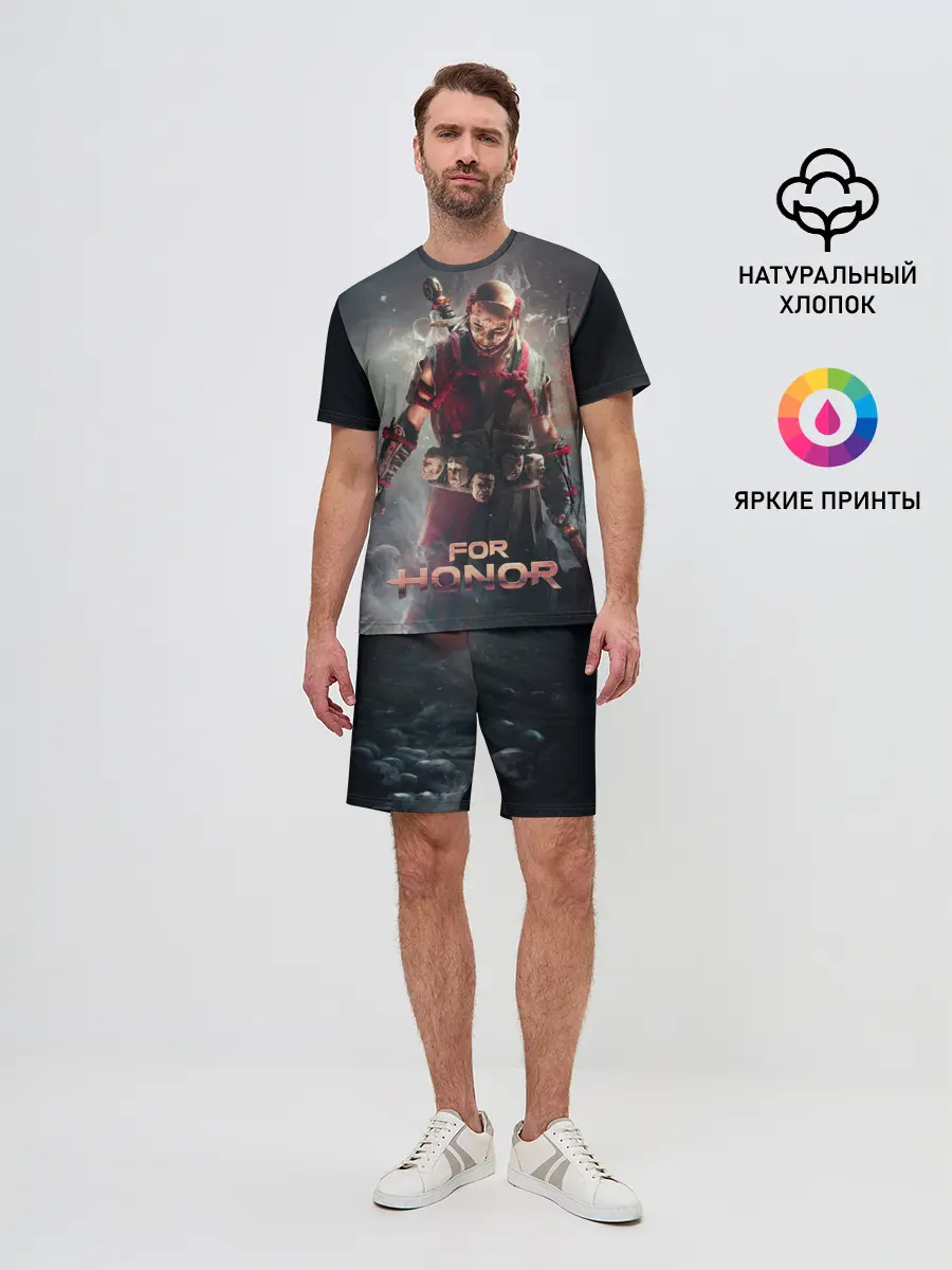 Мужской костюм с шортами / Shadows of the Hitokiri art