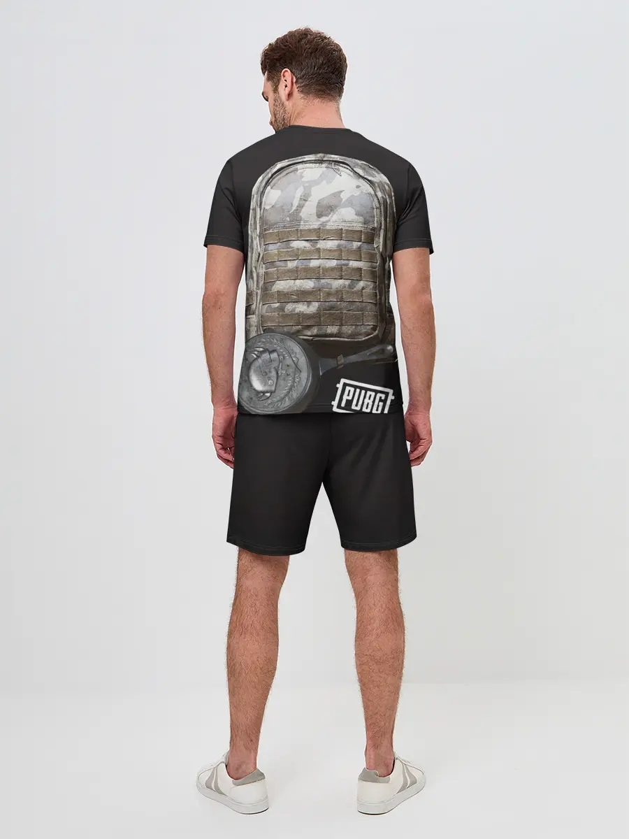 Мужской костюм с шортами / PUBG снаряжение