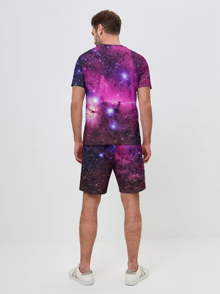 Мужской костюм с шортами / КОСМОС